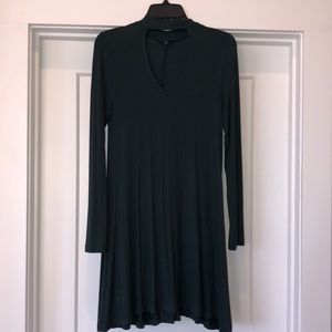 Express Hunter Green Dress